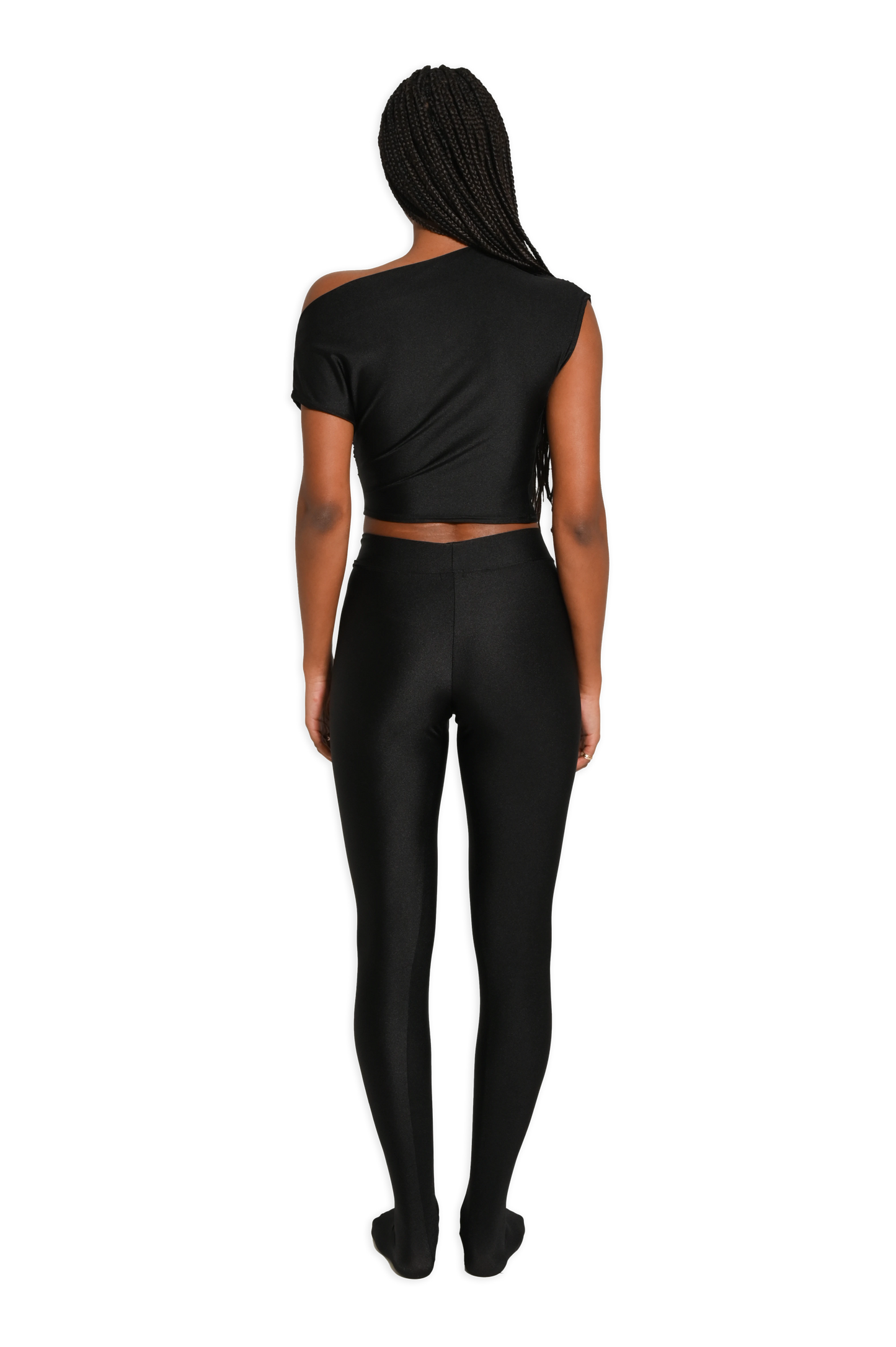 FAYE TOP + ROSE LEGGINGS SET (ONYX)