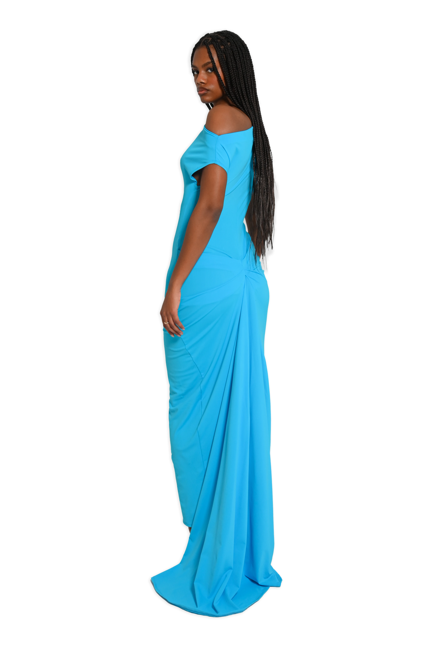 SIREN DRESS - LARIMAR (MADE TO ORDER)